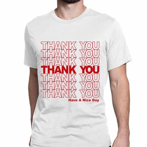 Thank You Bag Funny T-shirt Unisex T-shirt, Women&#39;s T-shirt, Halloween Costume Cosplay Party Shirt