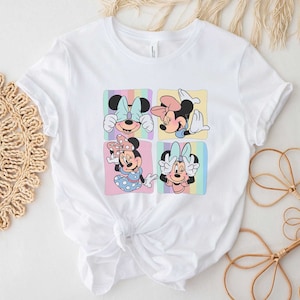 Minnie Mouse Collage Shirt, Retro Minnie Mouse Shirt, Minnie Besteis Shirt, Unisex Mens Youth Kids Baby Sizes