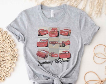 Cars Lightning McQueen collage T-shirt Radiator Springs  Disneyland, Disney World Family Shirts, Adult, Kids, Toddler, Baby sizes