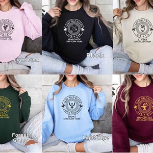 Camp Half Blood Sweatshirts, Greek Mythology, Camp Half Blood Shirt, Olympians, Heroes of Olympus, Demigods, Book Lover Gift, Cozy Sweater
