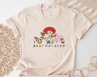 Jessie Cowgirl Best Day Ever T-shirt Toy Story Land Snacks Hollywood Studios, Disney Family Shirts, Adult, Youth, Toddler, Baby sizes
