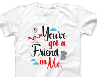 Toy Story Shirts You've Got A Friend In Me Forky Disney Family Shirts Womens, Mens, Youth, Toddler & Infant Shirts