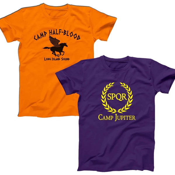Camp Half Blood Shirt Camp Jupiter Shirt Percy Jackson Demigod Men's Women's & Youth (Kids) T-shirts