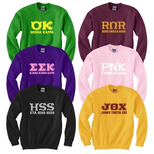 Monsters University Fraternity Sorority Sweatshirts Cosplay Halloween Costume Monsters Disney Pull Over Sweater Adult Sizes