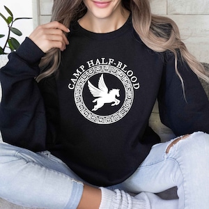 Camp Half Blood Sweatshirts, Greek Mythology, Camp Half Blood Shirt, Olympians, Heroes of Olympus, Demigods, Book Lover Gift, Cozy Sweater