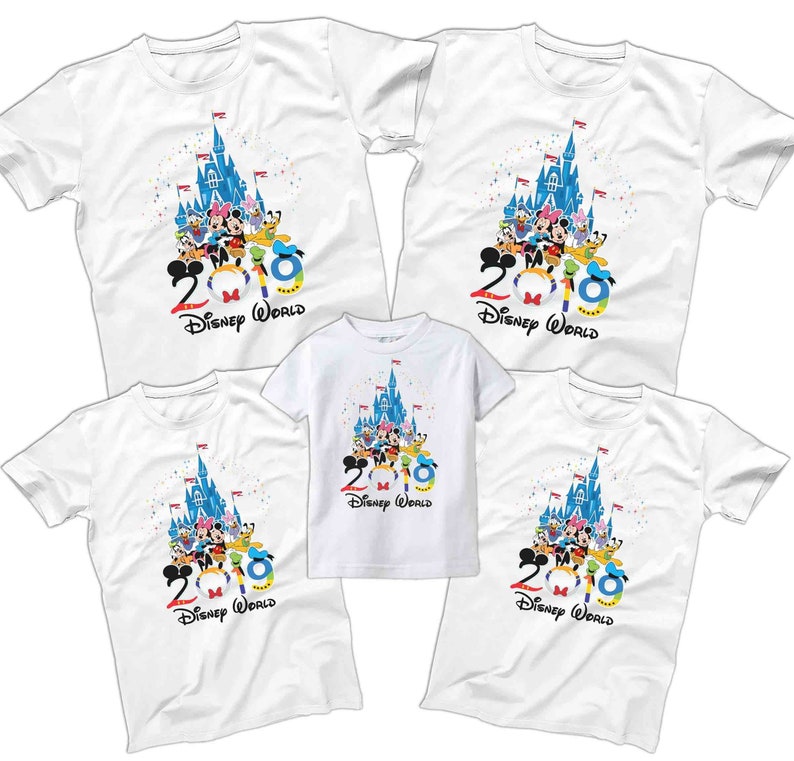 etsy disney family shirts