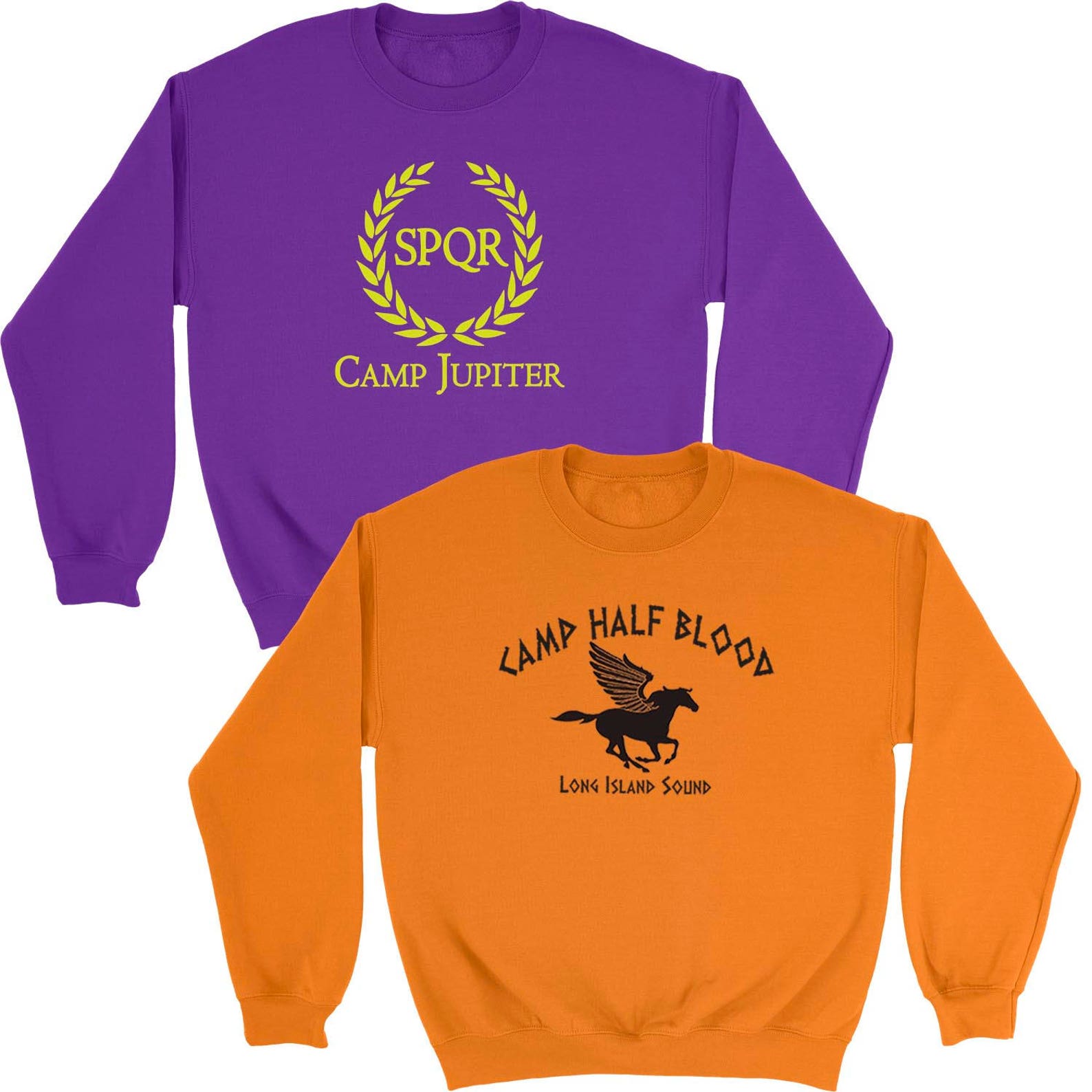 Camp Half Blood Sweatshirt Camp Jupiter Halloween Costume Etsy