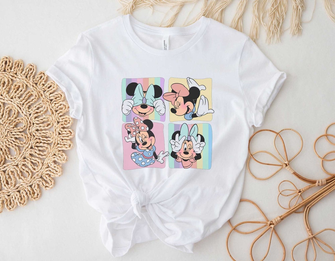 Minnie Daisy Print Bow Shoulder Tunic