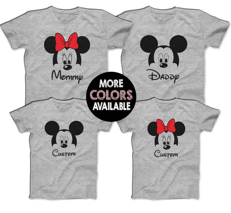 matching mickey and minnie shirts