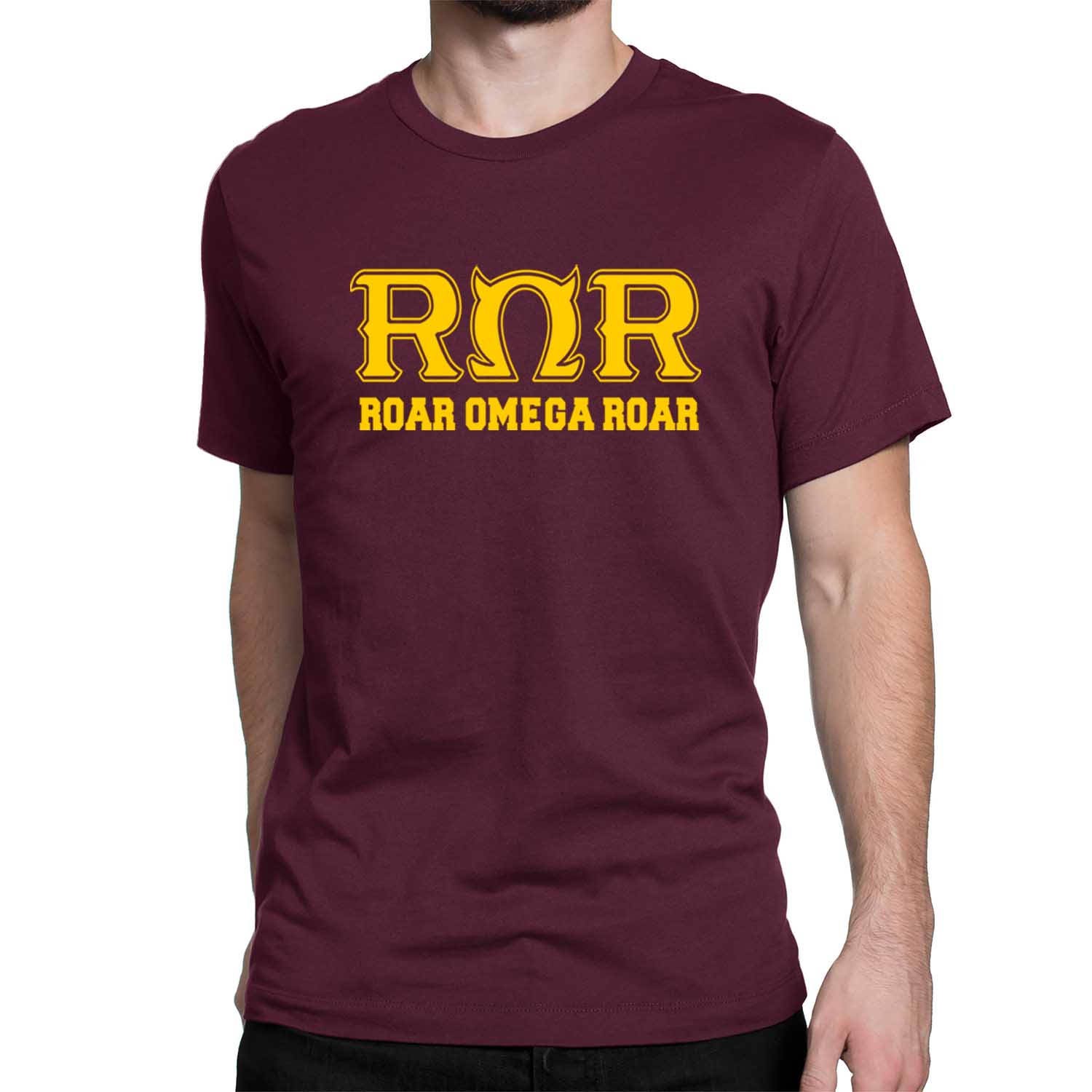 ROR Roar Omega Roar T-shirt Disney Cosplay T-shirt Monsters University  Fraternity Shirt Men's Women's & Youth (Kids) T-shirts