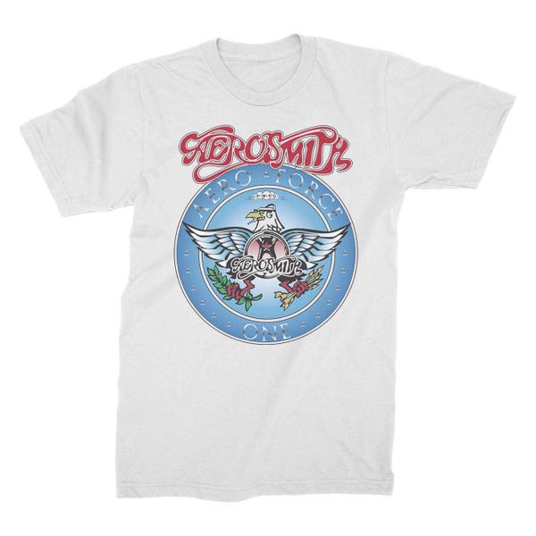 Aerosmith T-shirt Wayne's World inspired Garth Algar costume Halloween cosplay Men Kids Women size White Shirts