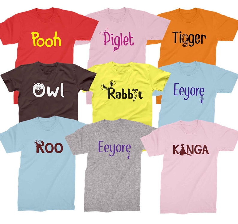 pooh and friends shirts