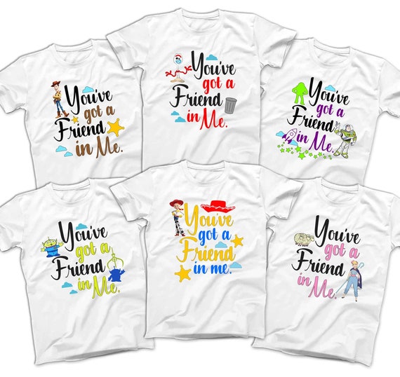 Toy Story and Mickey You've Got a Friend in Me Shirt 