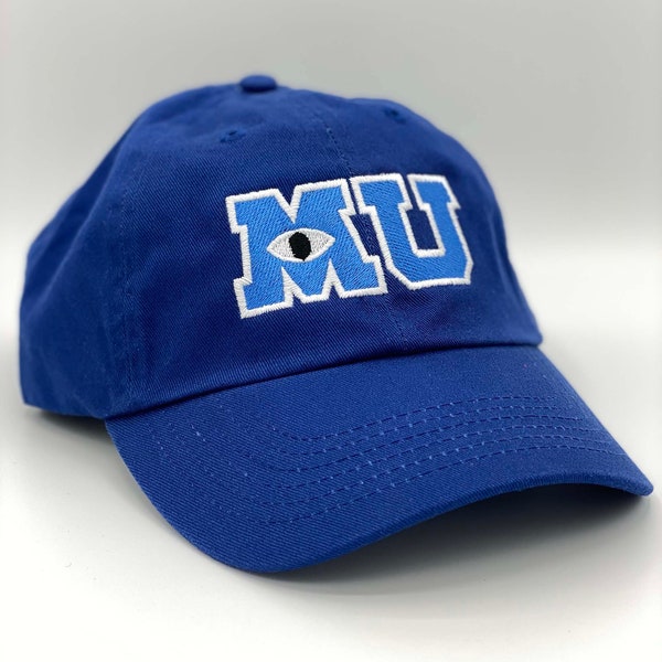 Monsters University MU Hat Mike Wazowski Baseball cap Halloween costume Adult Youth Kids adjustable caps