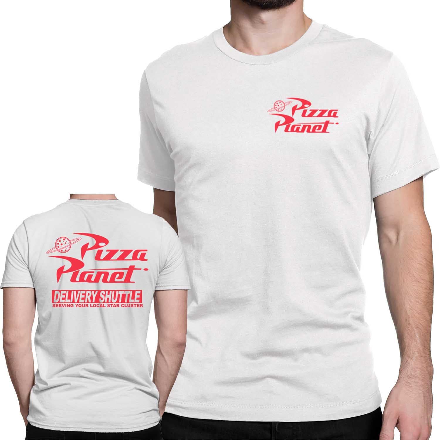 Pizza Planet T-shirt, 2 Sided Print Toy Story T-shirt, Cosplay