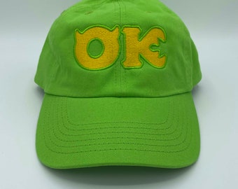 OK Oozma Kappa Hat Mike Wazowski Sulley 