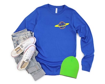 Pizza Planet Green Alien Long Sleeve Shirt with a Beanie Hat Set Toy Story T-shirt Cosplay Halloween Costume Men Youth Sleeved Shirts
