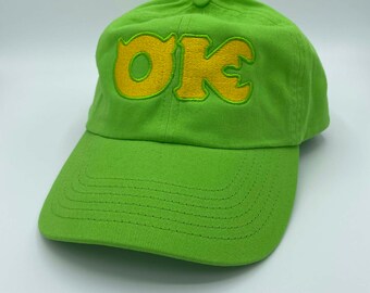 Monsters University OK Oozma Kappa Hat 