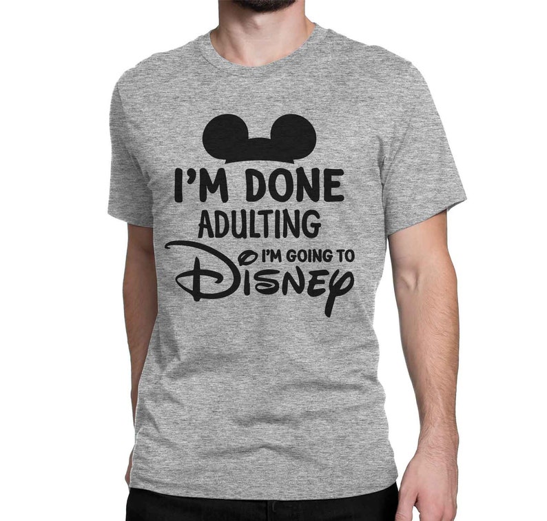 Download I'm Done Adulting I'm Going To Disney Matching Couples | Etsy