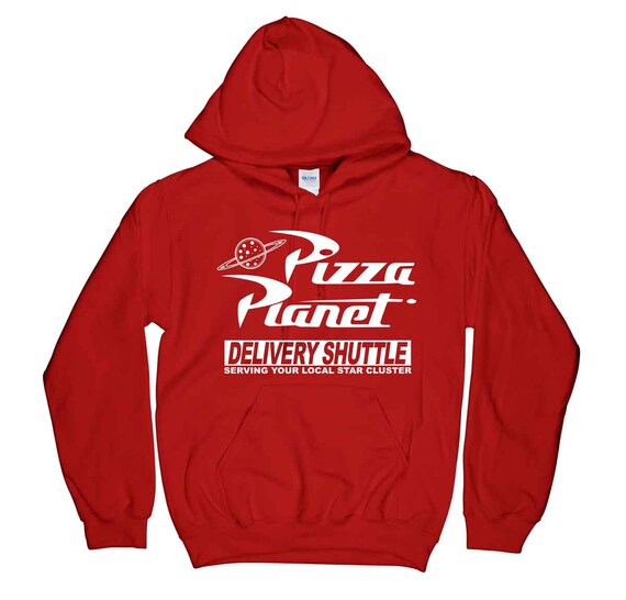 Pizza planet hoodie disney cheap store