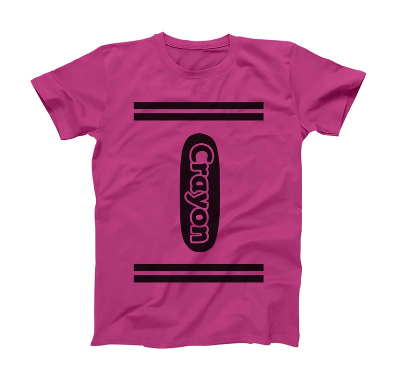 blue crayon t shirt