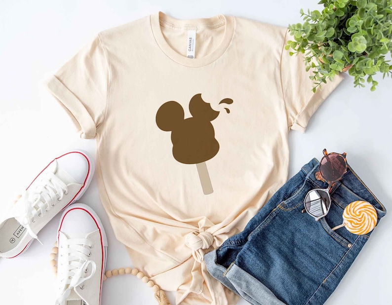Mickey Ice Cream Shirt, Classic Mickey Disney Snack Shirt, Disney World, Disneyland, Disney Snacks Shirt, Unisex Mens Youth Kids Baby Sizes