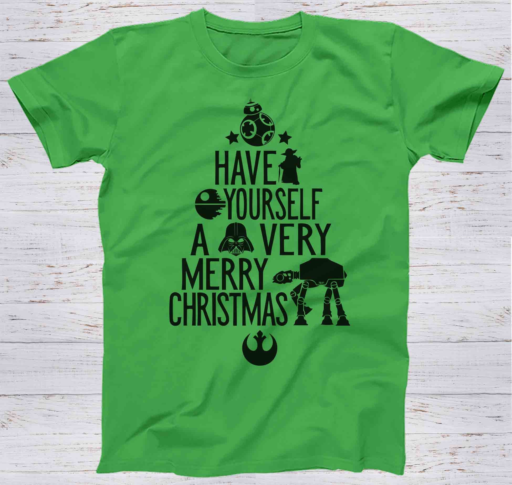 toevoegen aan Balling vijand Star Wars Have Yourself a Very Merry Christmas Shirts Disney - Etsy