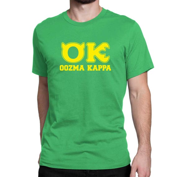 OK OOZMA KAPPA T shirt Disney Cosplay T shirt Monsters University Shirt Men s Women s Youth Kids T shirts