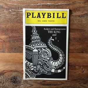 The King and I - Starring Marie Osmond - 1998 Playbill