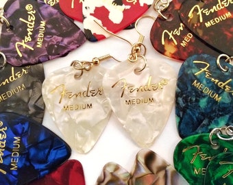 Guitar Pick Earrings
