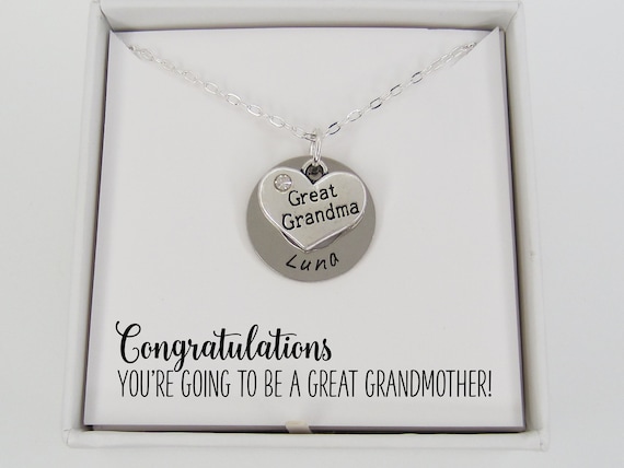 great grandmother charm necklace
