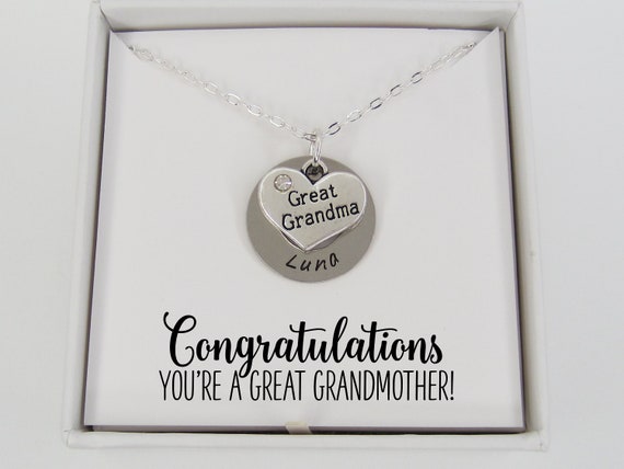 great grandmother charm necklace