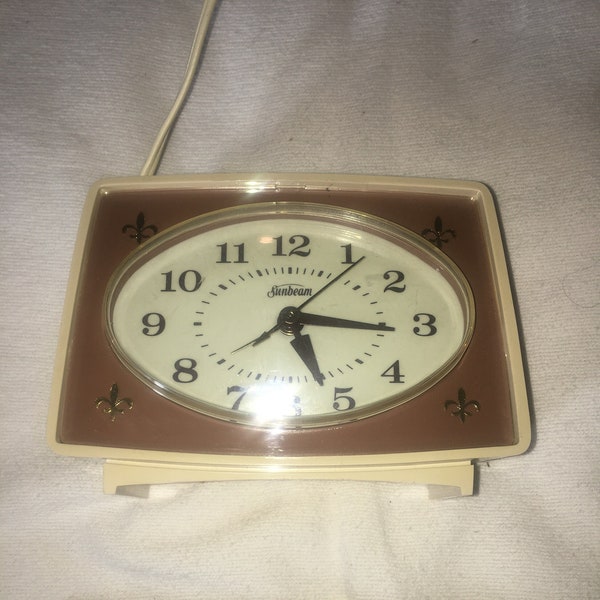 Sunbeam Clock Etsy
