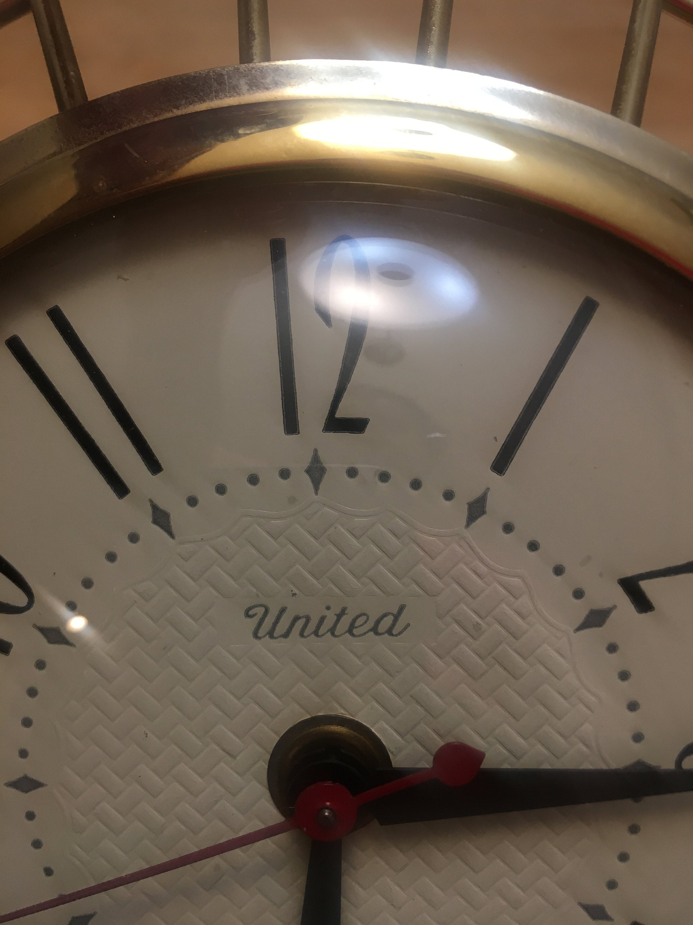 United Solid Brass MCM Industrial BOHO Starburst Plug in Wall