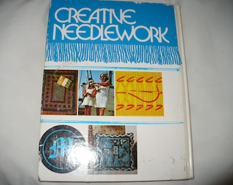 Creative Needlework Book VIntage 1969 copywright NY editores Westport Autores Jo Springer Solweig Hedin Diseñadora Edith Noonberg