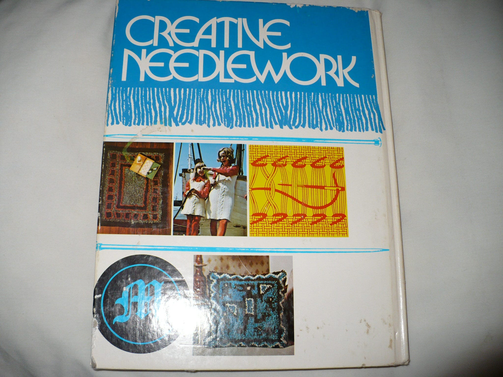 Creative Needlework Book VIntage 1969 copywright NY editores Westport