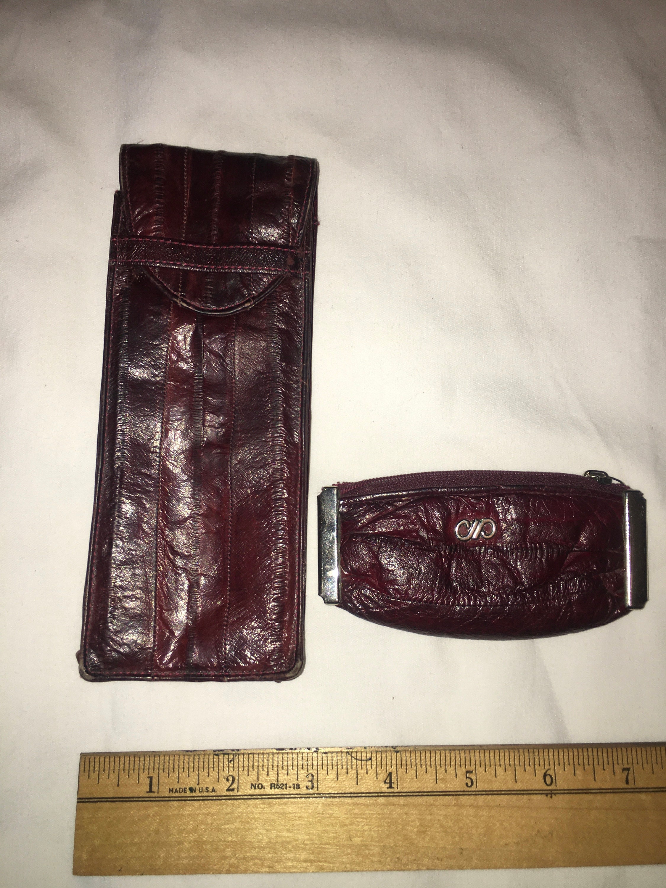 Eel Skin Cigarette Case
