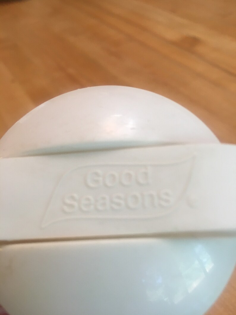 Good Seasons Cruet Oil Vinegar Jar Snap Top Lid Salad Dressings Keto