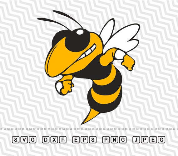 SVG Georgia Tech Yellow Jackets Logo Vector Layered Cut File | Etsy