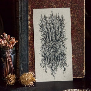 All is Mind ~ Print ~ Esoteric Art / Hermeticism / Pagan/ Wiccan / Gnosticism / Mystic / Natural Law/ Gothic style/ Dark art/ Macabre