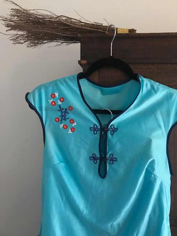 Vintage 70s asian style pyjama set