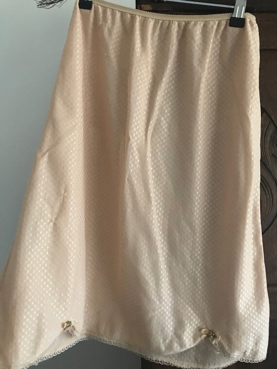 Vintage 80s half slip