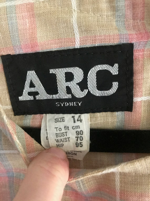ARC 80s drop-waist dress - image 4