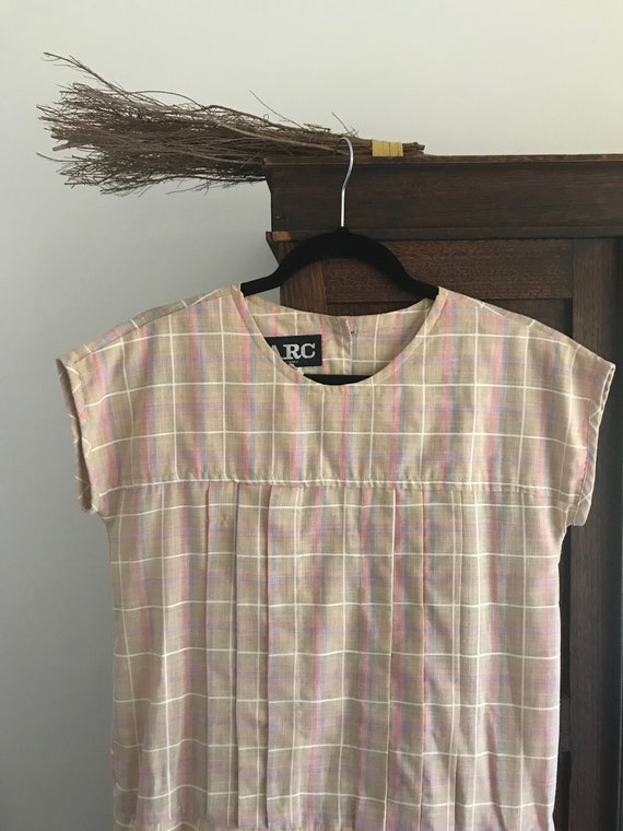 ARC 80s drop-waist dress