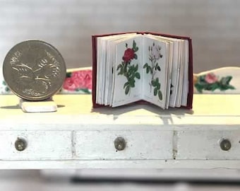Dollshouse Rose Garden Book, 1/12 Sale Miniature Library AU POSTAGE