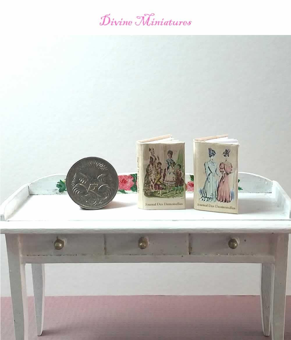 Vintage French Ladies Book Pair