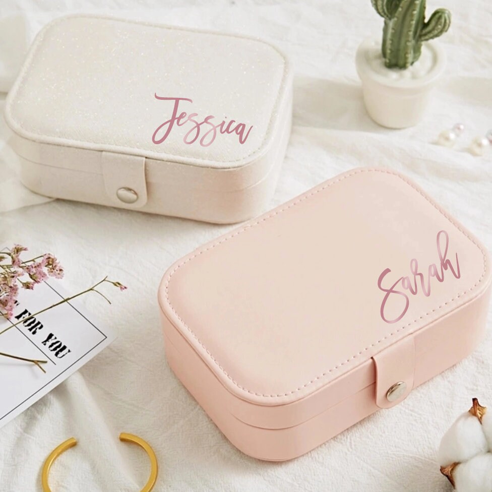 Jewelry Box, Bridesmaid Gift, Jewellery Box, Personalized Jewelry Box…