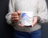 Jellyfish Mug Bone China Mug