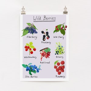 Wild Berries Digital Print