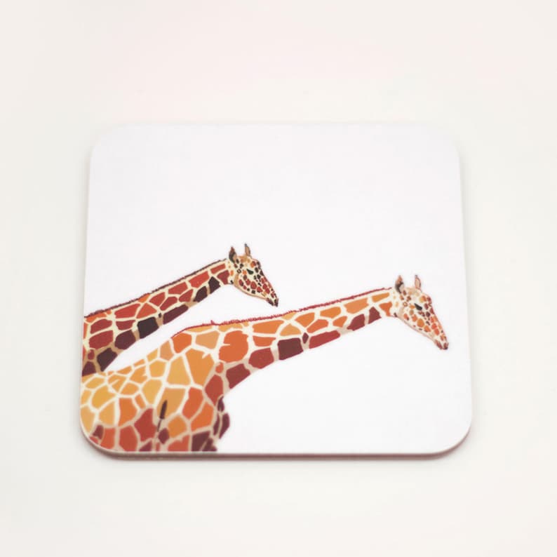 Set of Africa Animals Coasters | Etsy